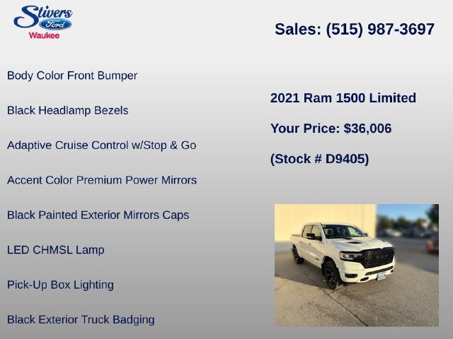 2021 RAM 1500 Limited
