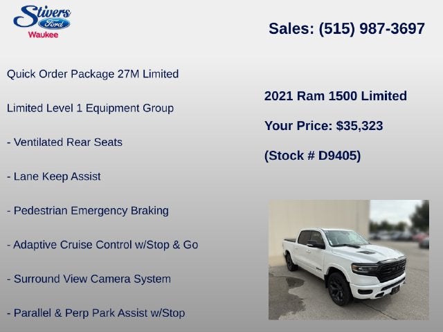 2021 RAM 1500 Limited