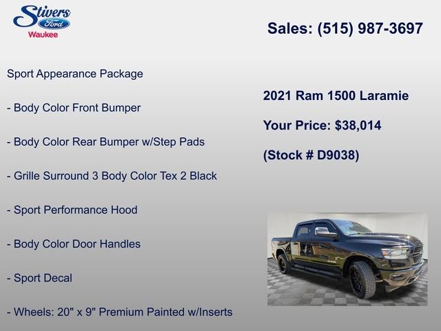 2021 RAM 1500 Laramie