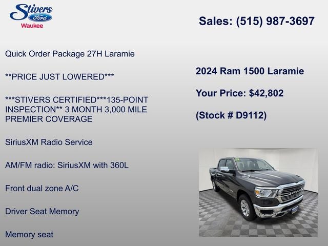 2024 RAM 1500 Laramie