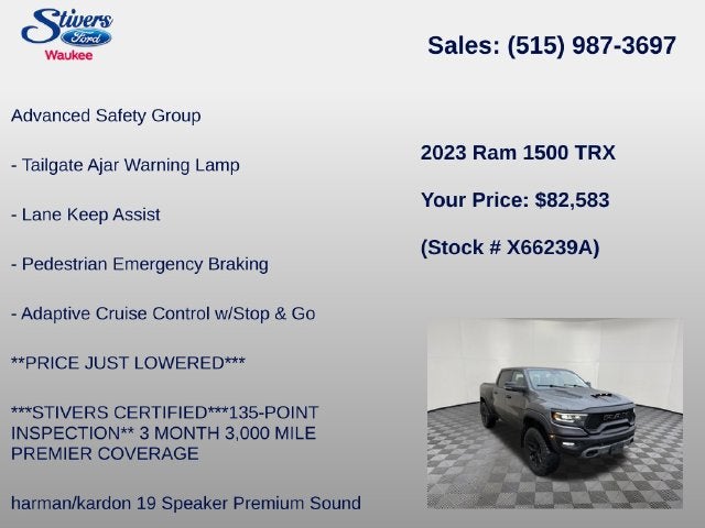 2023 RAM 1500 TRX