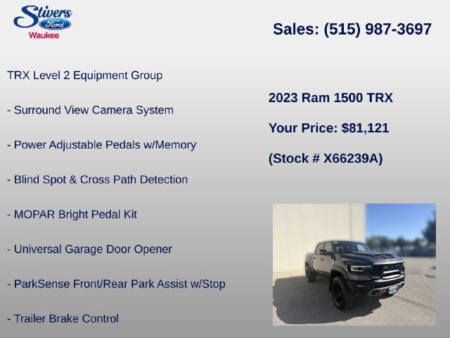 2023 RAM 1500 TRX