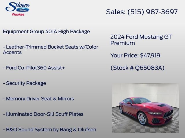2024 Ford Mustang GT Premium