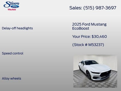 2025 Ford Mustang EcoBoost