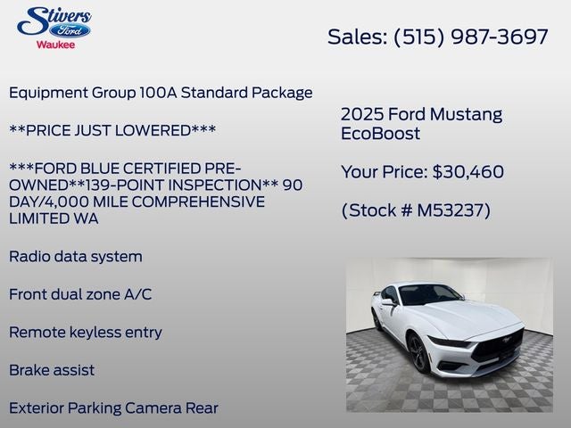 2025 Ford Mustang EcoBoost