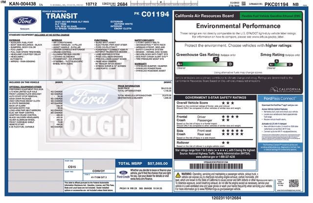 2023 Ford Transit-350 XLT