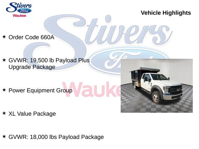 2018 Ford F-550SD XL DRW