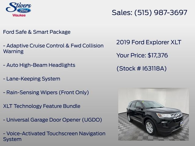 2019 Ford Explorer XLT
