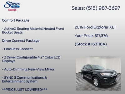 2019 Ford Explorer XLT