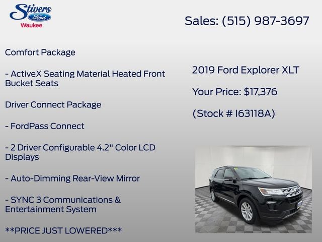 2019 Ford Explorer XLT