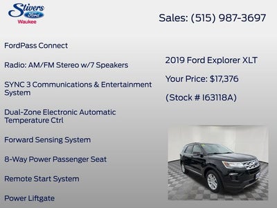 2019 Ford Explorer XLT