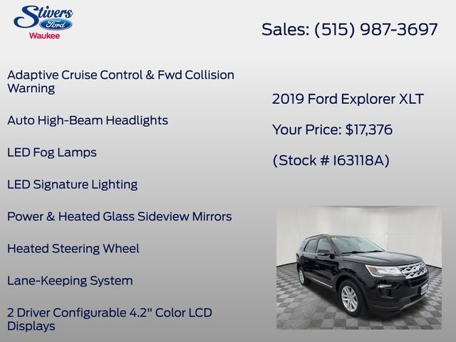 2019 Ford Explorer XLT