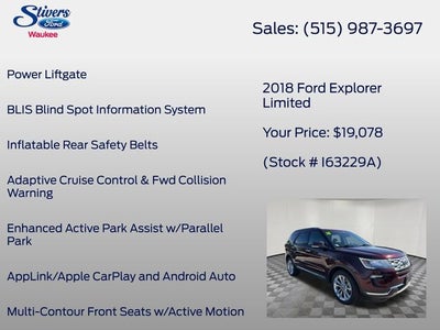 2018 Ford Explorer Limited