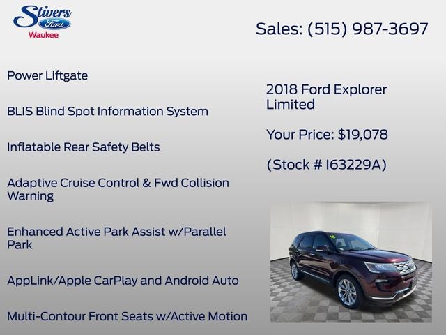 2018 Ford Explorer Limited