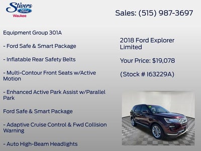 2018 Ford Explorer Limited