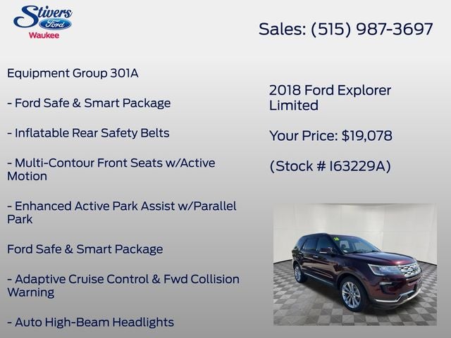 2018 Ford Explorer Limited