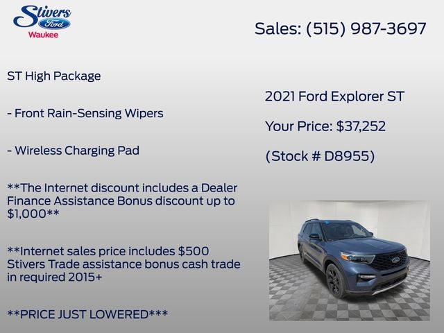 2021 Ford Explorer ST