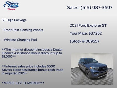 2021 Ford Explorer ST