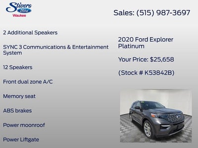 2020 Ford Explorer Platinum