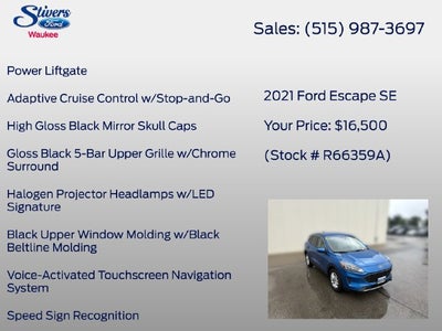 2021 Ford Escape SE
