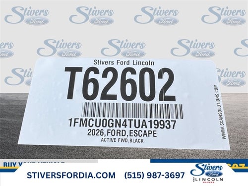 2026 Ford Escape Active