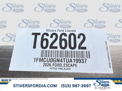 2026 Ford Escape Active