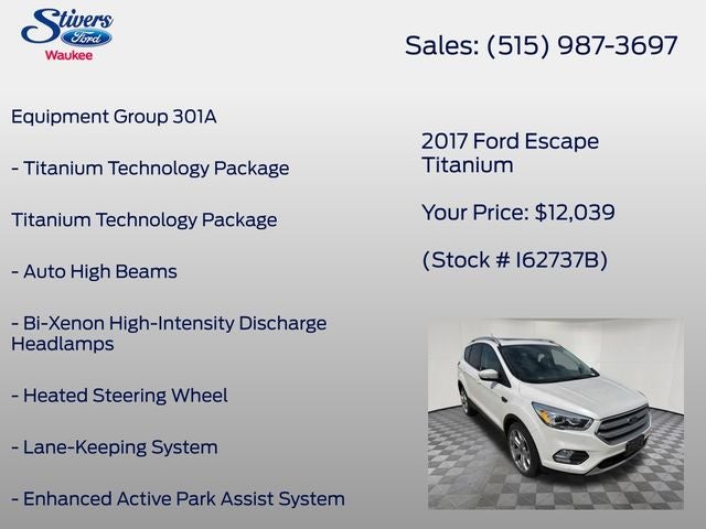 2017 Ford Escape Titanium