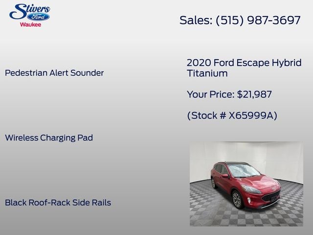 2020 Ford Escape Hybrid Titanium