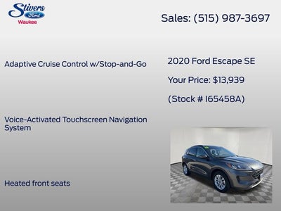 2020 Ford Escape SE