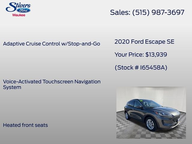 2020 Ford Escape SE
