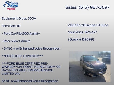 2023 Ford Escape ST-Line