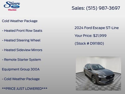 2024 Ford Escape ST-Line