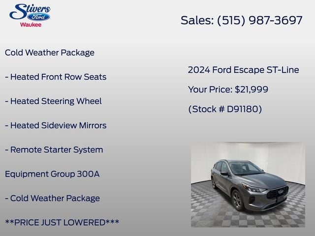 2024 Ford Escape ST-Line
