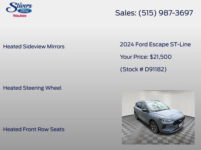 2024 Ford Escape ST-Line