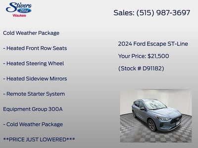 2024 Ford Escape ST-Line