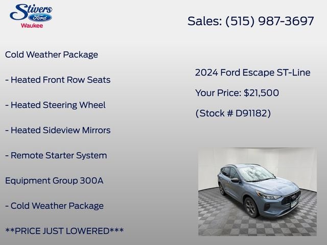 2024 Ford Escape ST-Line