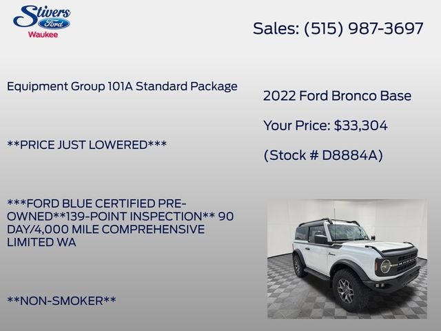 2022 Ford Bronco Base
