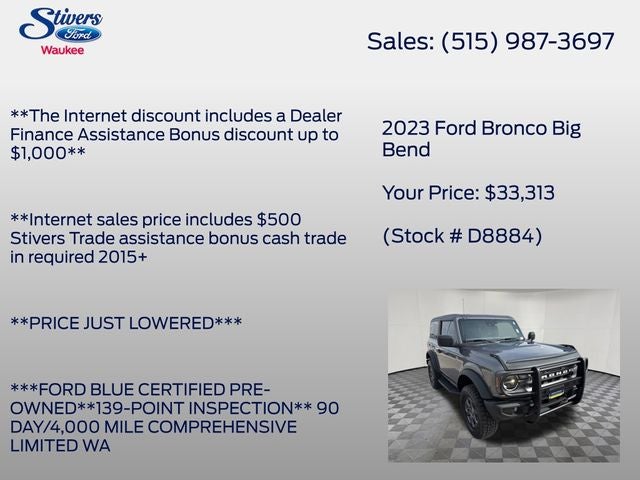 2023 Ford Bronco Big Bend
