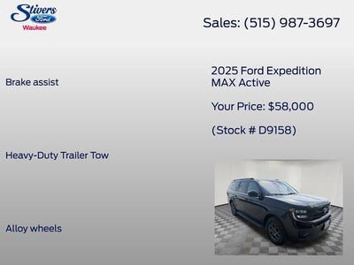 2025 Ford Expedition Max Active