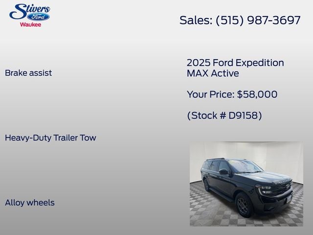 2025 Ford Expedition Max Active