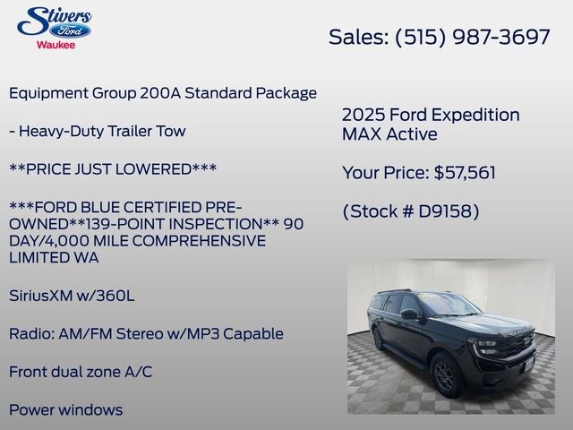 2025 Ford Expedition Max Active