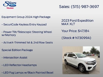 2023 Ford Expedition Max XLT
