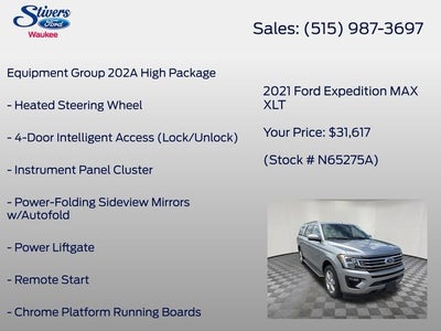 2021 Ford Expedition Max XLT
