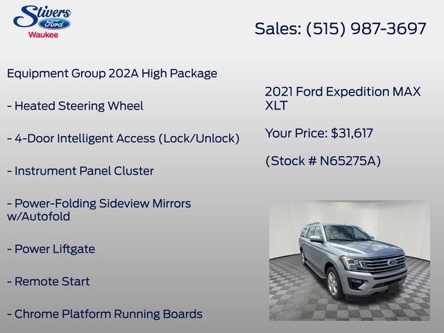 2021 Ford Expedition Max XLT