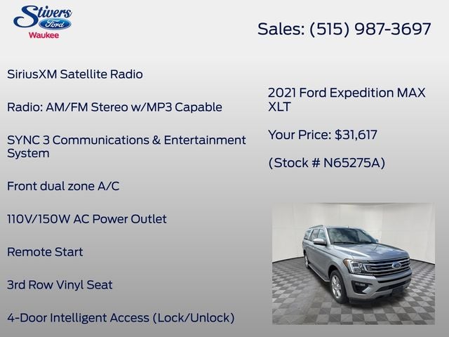 2021 Ford Expedition Max XLT