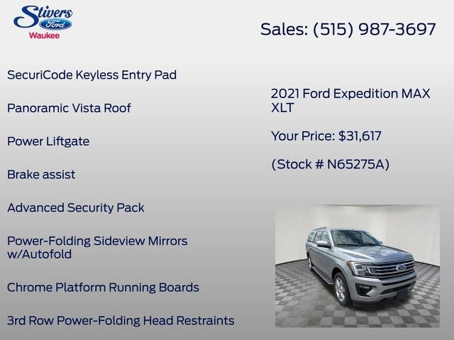 2021 Ford Expedition Max XLT