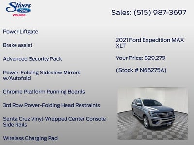 2021 Ford Expedition Max XLT