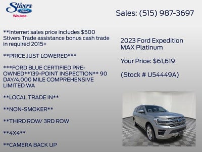2023 Ford Expedition Max Platinum