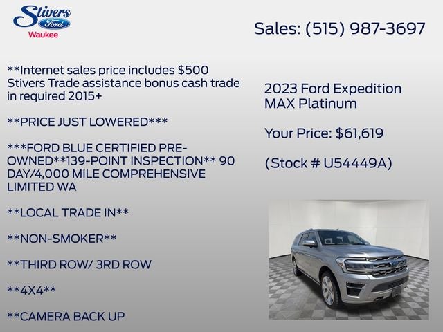 2023 Ford Expedition Max Platinum
