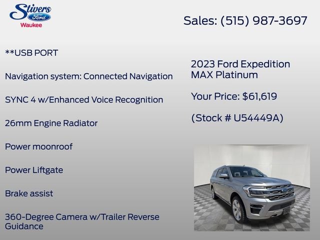 2023 Ford Expedition Max Platinum